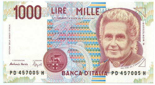 1000 lire maria - lire,