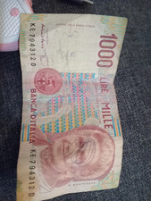 Banconota 1000 Lire Montessori
