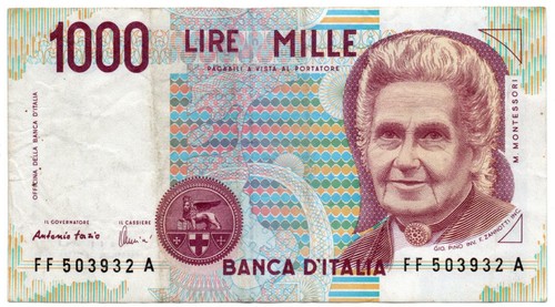 Italy 1000 lire mille - italy,
