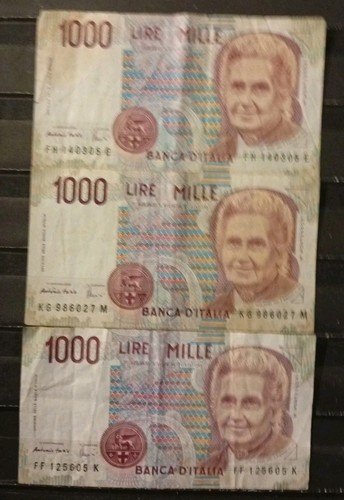 Montessori 1000 lire - montessori,