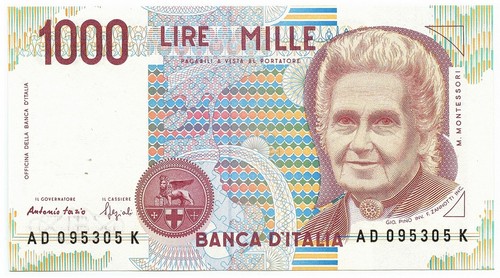 1000 lire maria - lire,