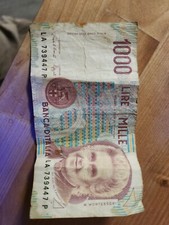 Banconota 1000 Lire Montessori