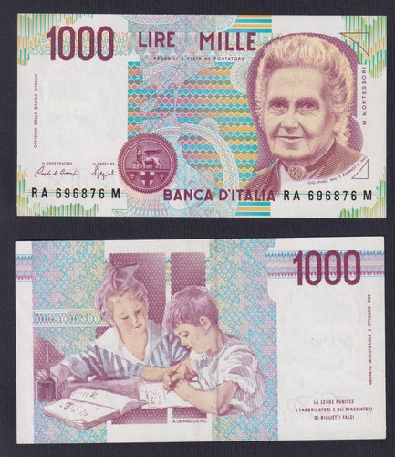 Italy 1000 lira - italy,