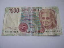 ITALY 1000 Lire (1998) Fazio &