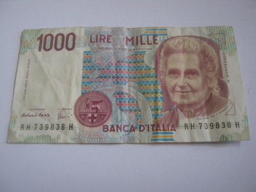 Italy 1000 lire fazio - (1998),