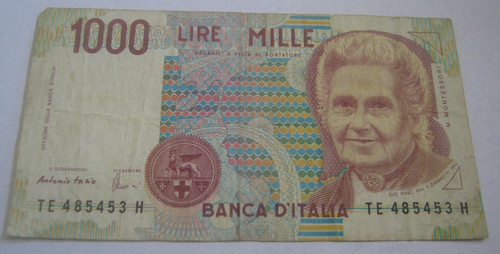 Italy 1000 lire fazio - 1000,