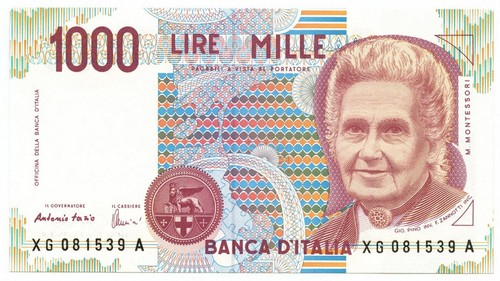 1000 lire maria - lire,
