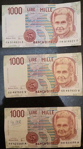 Italy 1000 lire - lire, 3