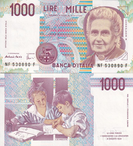 Italy 1000 lire 1990 114 - 1000,