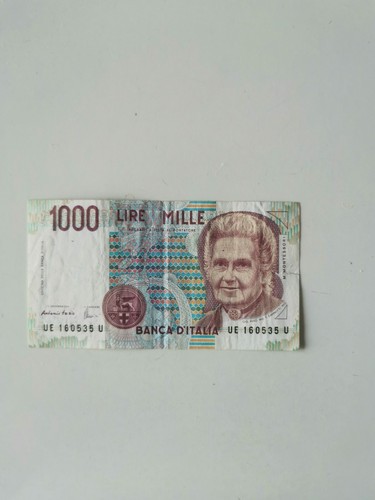 Mille 1000 lire montessori - mille, m.