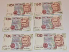 Italy 1000 Italian Lire - AU