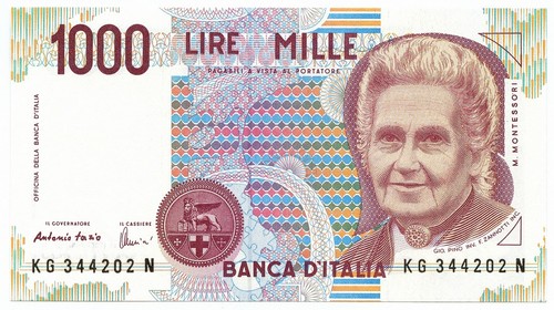 1000 lire maria - lire,