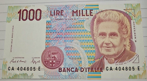 1000 lire montessori - 1000,
