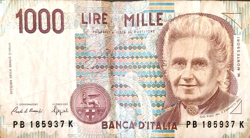 Italy 1000 lire mille - 1000,